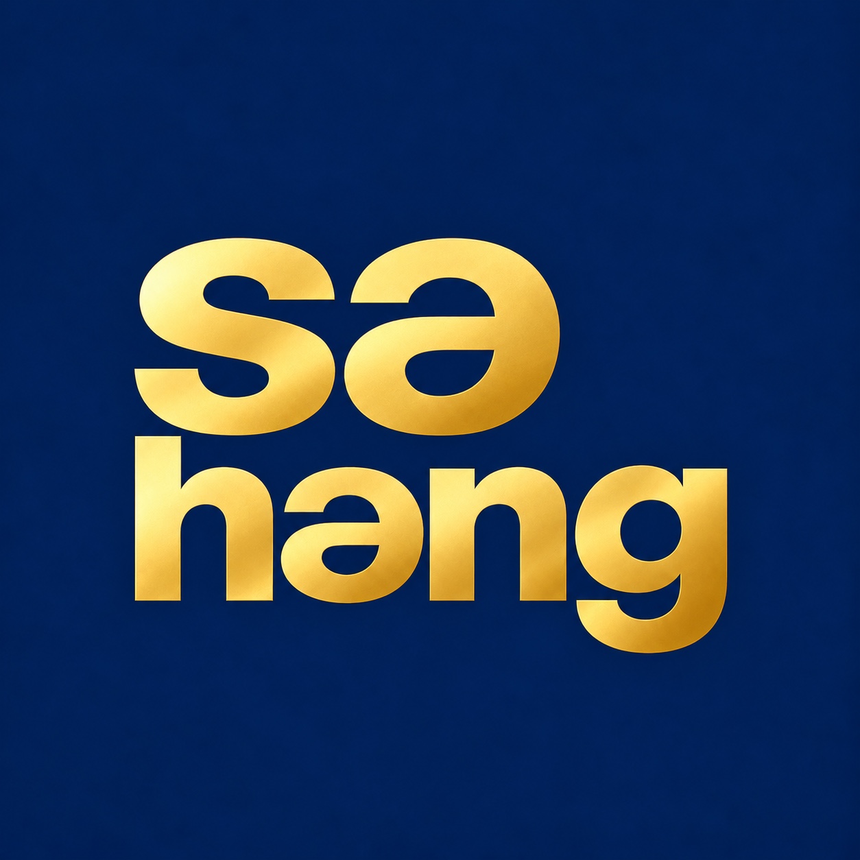 Səhəng — qızılı loqo